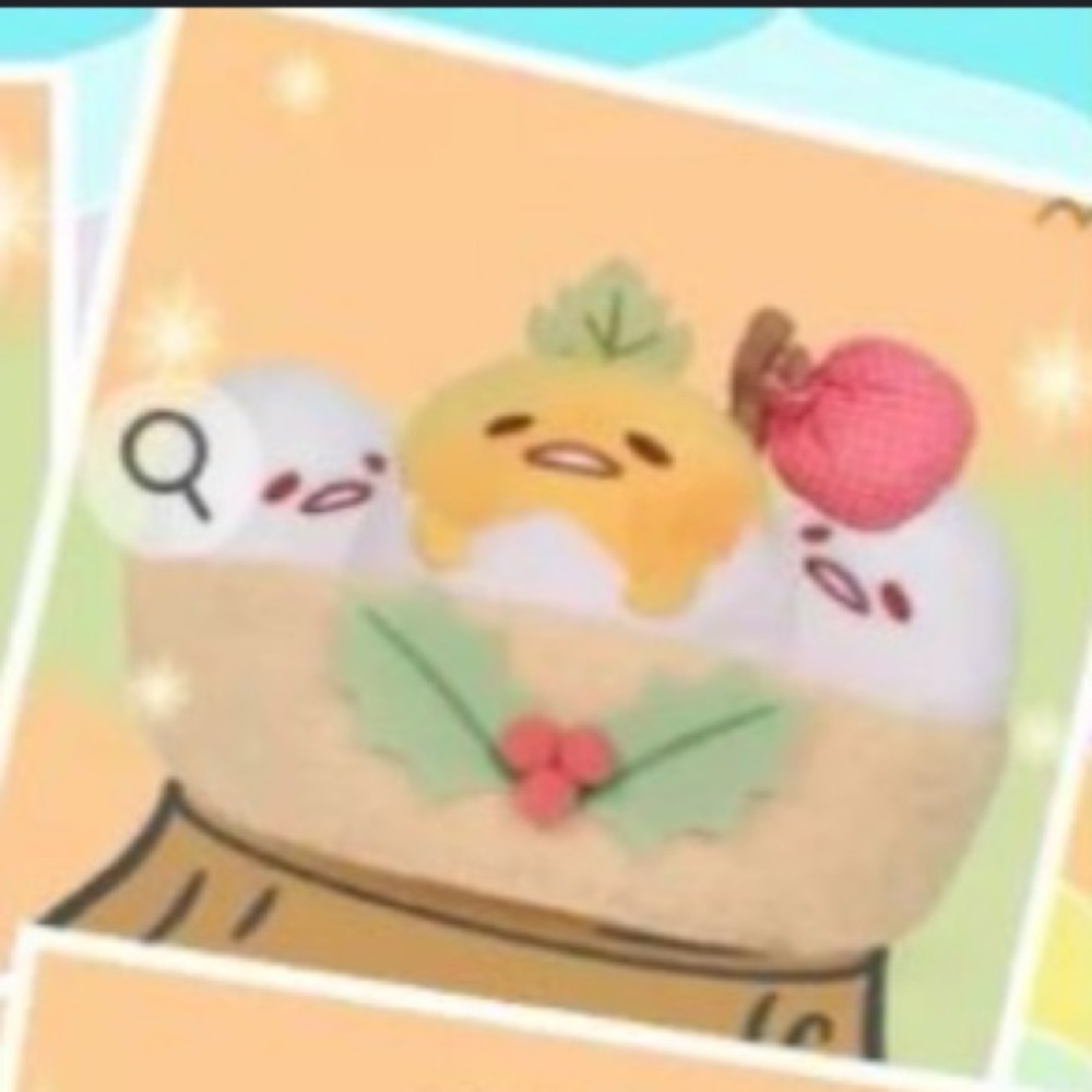 Rare Limited Edition Mystical Garden Sanrio Gudetama “Lazy Egg” Plush - Picture 3 of 7